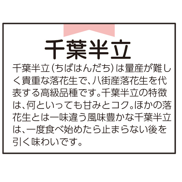 千葉県八街市産 節分 落花生ギフトB(千葉半立種100g×1・Qなっつ100g×2・ナカテユタカ種100g×1)【お届け期間:1月30〜2月3日】【MK】　商品画像1