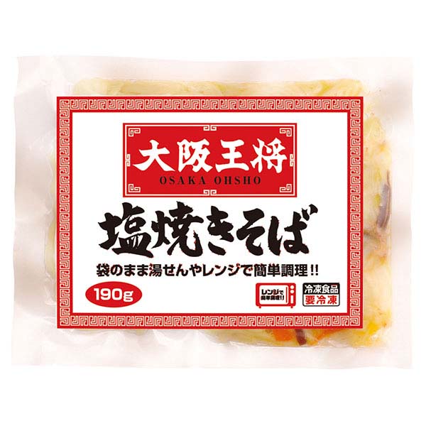 大阪王将 塩焼きそば 2食×6袋（L6097）【サクワ】 | 中華惣菜・多国籍料理 - イオンショップ