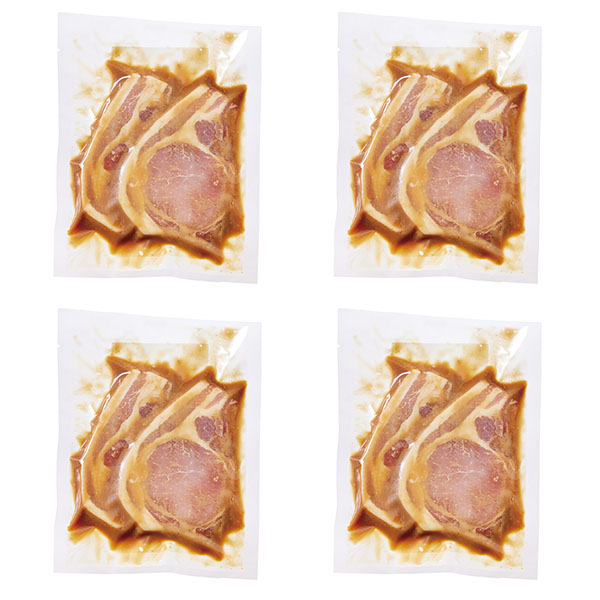 国産豚の魚沼熟成粕味噌漬け2枚×4袋（L6474）【サクワ】　商品画像2