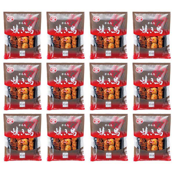 【博多華味鳥】焼き鳥(モモ・とりトロ・皮・つくね）各1本×12袋【サクワ】　商品画像2