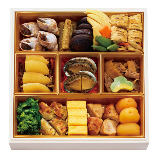 京都 むろまち加地 和風三段重「宝扇」【4〜5人前・51品目】【イオンのおせち】　商品画像2