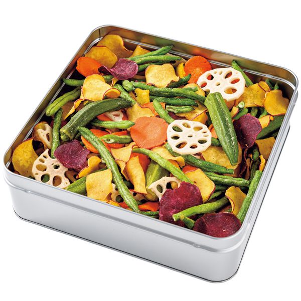 豆徳 野菜チップス缶【年間ギフト】[MYC-C4M]　商品画像2