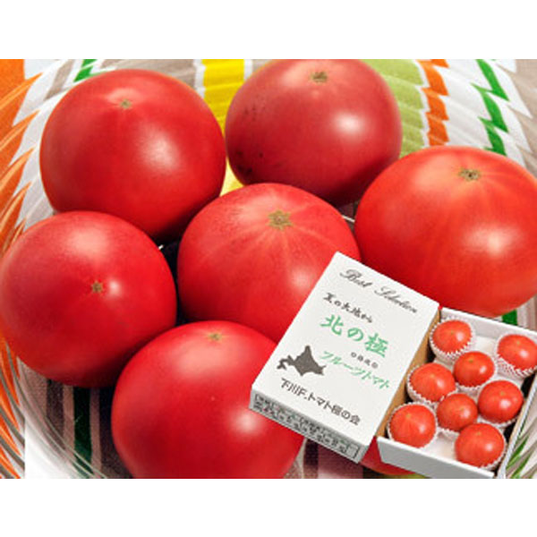 北海道 北の極 生産者限定スーパーフルーツトマト 10〜15玉 0.8kg以上【お届け期間：6/15〜7/31】【おいしいお取り寄せ】　商品画像2