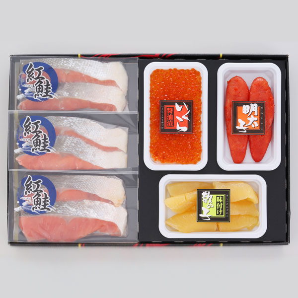 エスケイフーズ 紅鮭・魚卵セット【お届け期間：10/10〜3/10】【おいしいお取り寄せ】　商品画像2