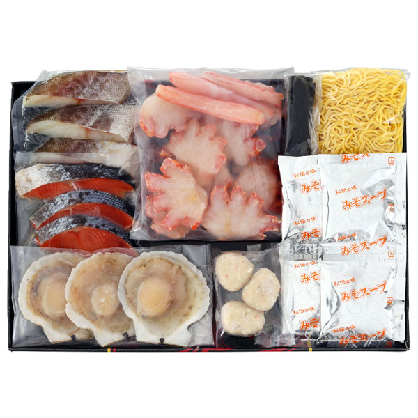 エスケイフーズ 北海道産の紅ずわいがにが入った海鮮鍋セット【おいしいお取り寄せ】　商品画像2