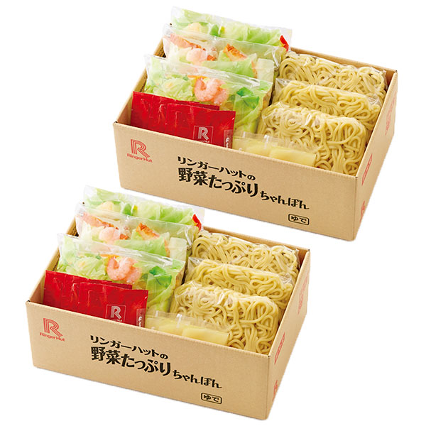【リンガーハット】野菜たっぷりちゃんぽん 3食×2箱 （L5608） 【サクワ】　商品画像2