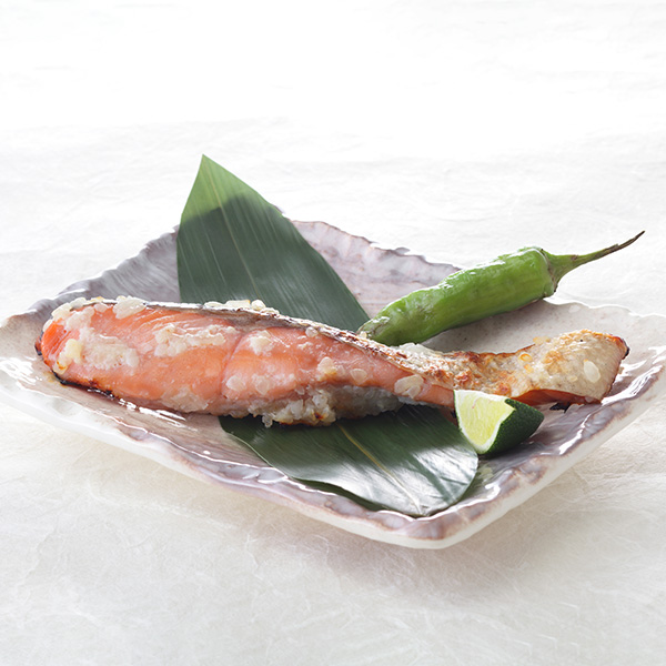 北海道産 秋鮭さざなみ漬 4切×2【おいしいお取り寄せ】　商品画像2
