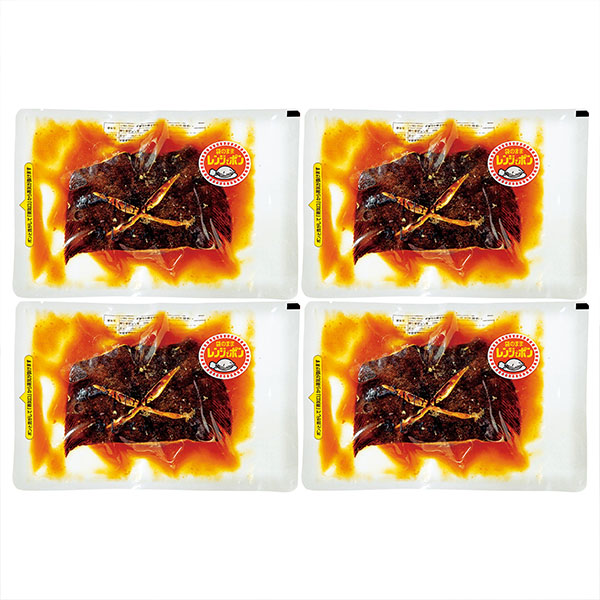 北海道産 浅羽かれいの煮つけ 130g×4【おいしいお取り寄せ】【北海道フェア】　商品画像2