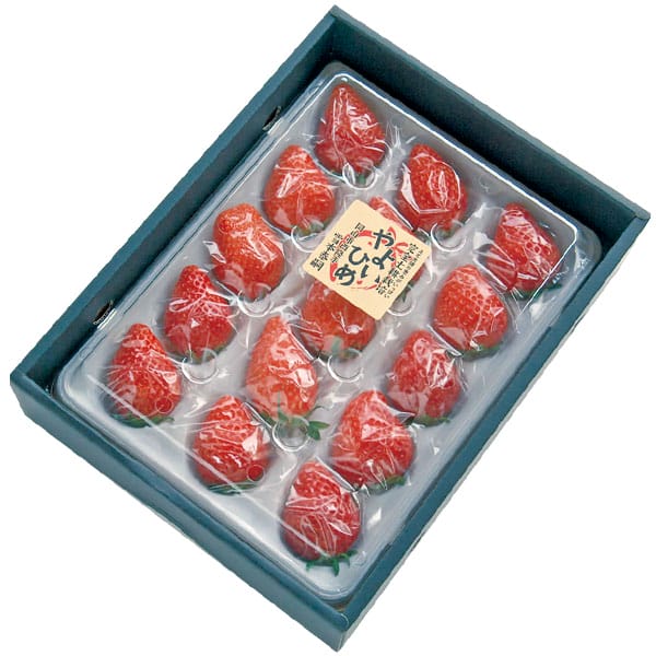 岡山県産 雪本さんの土耕栽培いちご(やよいひめ)化粧箱 計380g・12〜15粒【お届け期間:1月20日〜3月20日】【旬鮮便】【NN】　商品画像2