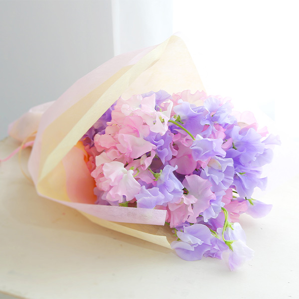 ふんわりスイートピーブーケ【花】【年間ギフト】 商品画像1