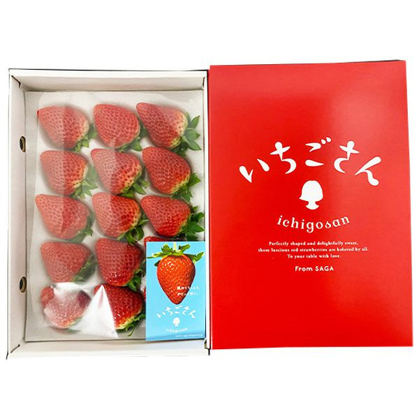 佐賀県産 いちご(いちごさん)化粧箱 450g以上【お届け期間:3月4日〜3月31日】【九州フェア】【NN】　商品画像2