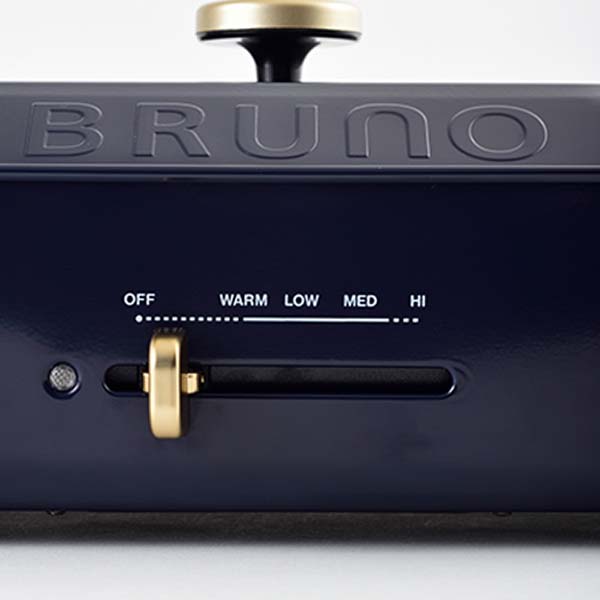 BRUNO　コンパクトホットプレート　NV［BOE021-NV］（R3956）　商品画像2