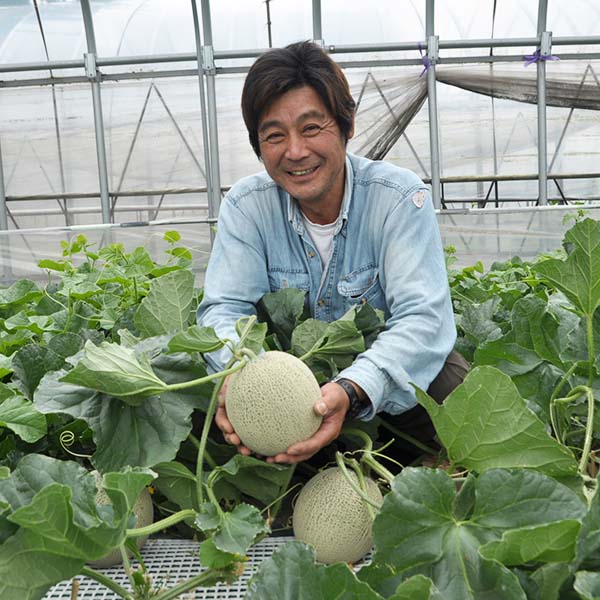 山形県産 庄内メロン 青肉 3L 2玉【限定100点】【お届け期間：7月1日〜7月31日】【イオンゴールドカード会員さま限定特別セール6月】　商品画像2