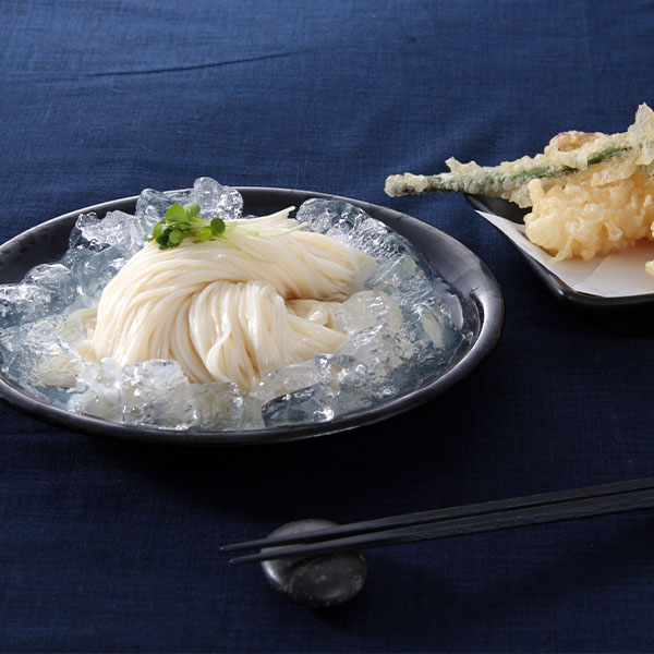 (群馬県)花山うどん【花山うどん冷麦、鬼ひも川 10把詰合せ】花山うどん180g×3花山ひやむぎ180g×3鬼ひも川180g(90g×2)×2【お届け期間6/11〜8/25】【ふるさとの味・北関東】　商品画像2