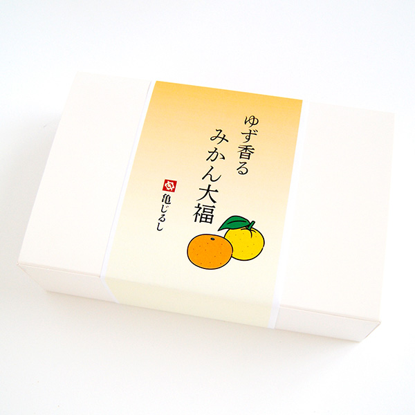 (茨城県)亀印製菓 ゆず香るみかん大福 6個入り【お届け期間2025/1/11-2025/3/7】【ふるさとの味・北関東】　商品画像2