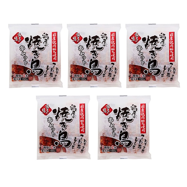 鶏屋の焼き鳥串セット(タレ)(もも串30g×10、ねぎま串30g×10、つくね串30g×10 計30本(各原料：肉/国産)【旬の味覚便】【NN】　商品画像2