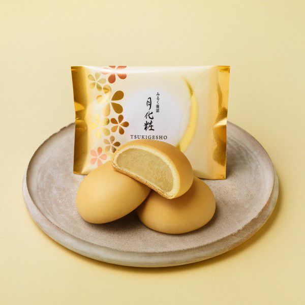 大阪 青木松風庵 月化粧 10個入【大阪土産】【みるく饅頭】【NN】　商品画像2