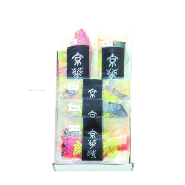 蔦の家 京華漬け(5種5枚)(さわら西京漬80g、サーモン西京漬80g、さば西京漬200g、からすかれい西京漬80g、赤魚西京漬150g)【冬の贈りもの・お歳暮】【MK】　商品画像2