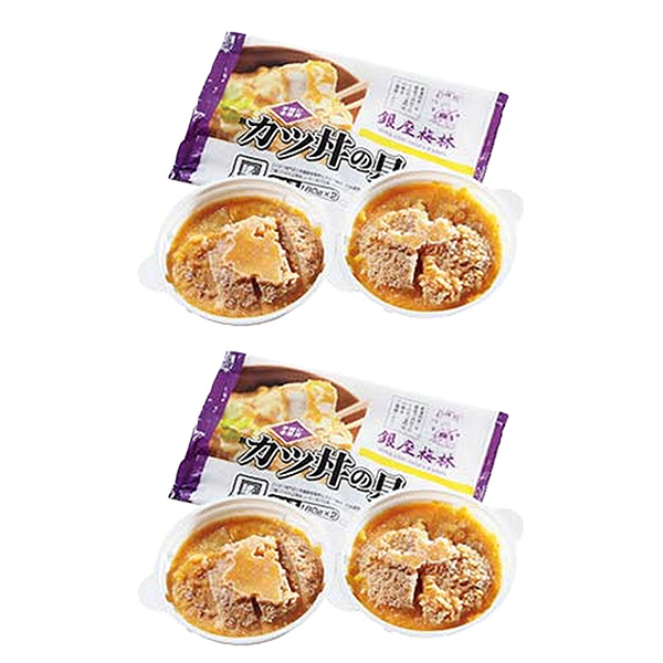 銀座梅林カツ丼の具180g 2個×2袋【サクワ】　商品画像2