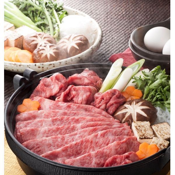 岐阜県産 飛騨牛すきやきセット 600g【お届け期間：8月8日〜8月12日】【お盆ごちそう特集】　商品画像2