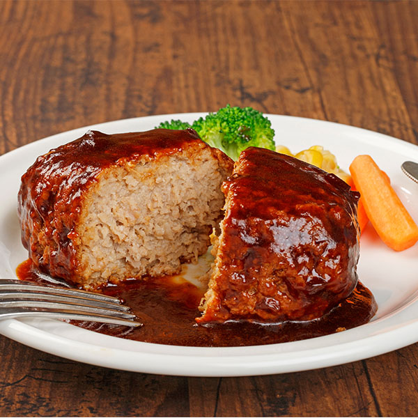 広島 福留ハム 肉厚ハンバーグデミグラス6個セット【冬の贈りもの・お歳暮】【NN】　商品画像2