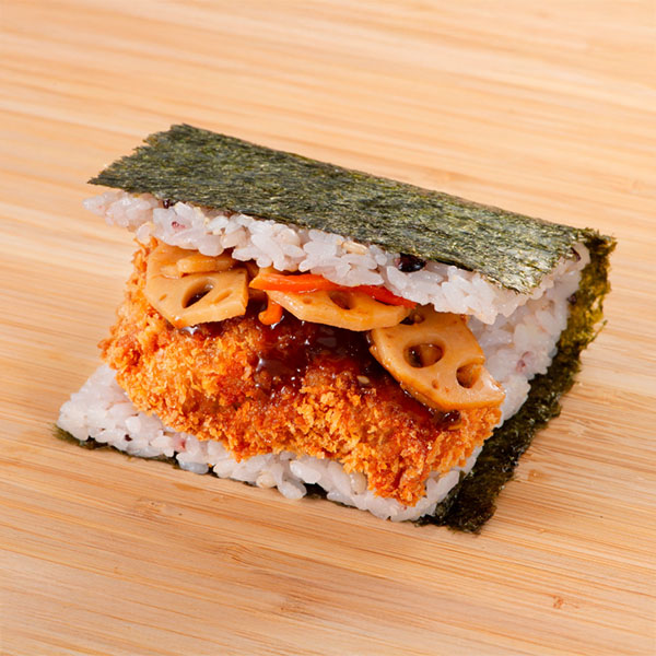 サンドめし4種各1個計4個セットB(とんかつ、チキンカツ、フィッシュかつ、えびフライ)【サクワ】　商品画像2