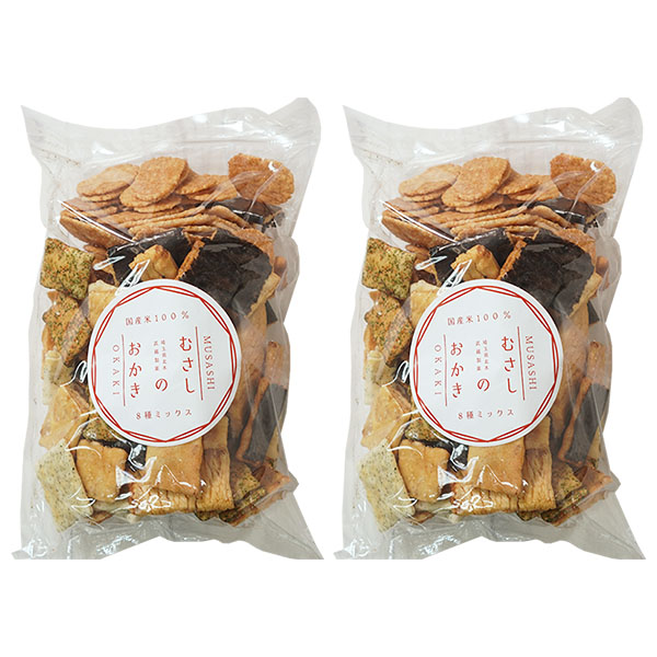 武蔵製菓 国産もち米100％こわれおかき 500g×2袋 (L7720)【サクワ】【直送】　商品画像2