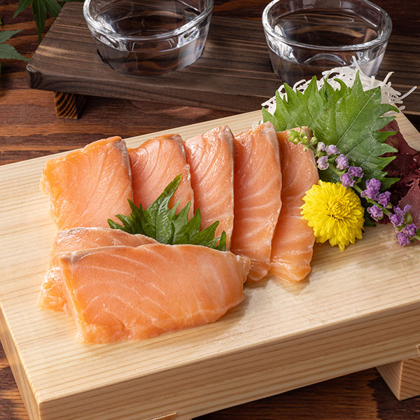 アトランティックサーモン刺身用計800g(4〜5個入)【おいしいお取り寄せ】 商品画像2