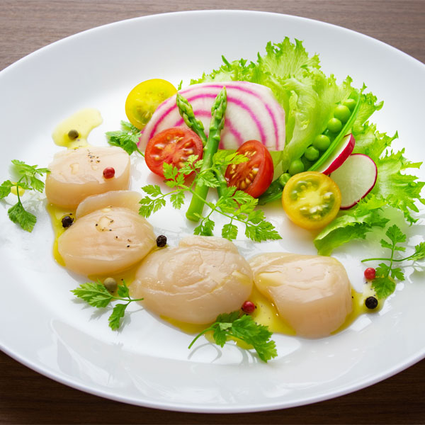 北海道オホーツク産 刺身用ほたて貝柱(割れ)1kg【おいしいお取り寄せ】　商品画像2