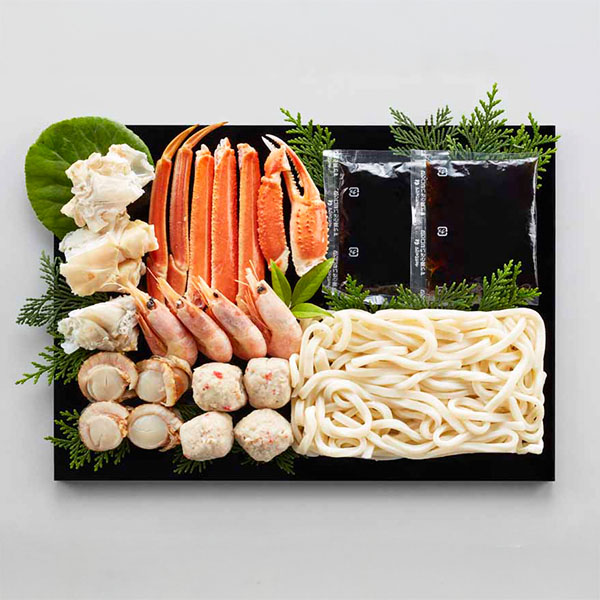 本ずわいがに使用 海鮮かに鍋セット 3〜4人前(L7893)【サクワ】【直送】 商品画像2