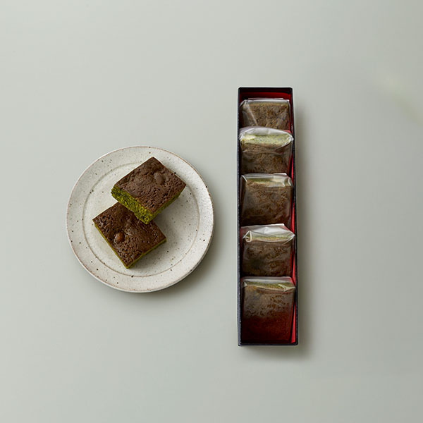 一善や お濃茶ブラウニー 5個入り 1箱【年間ギフト】 商品画像2
