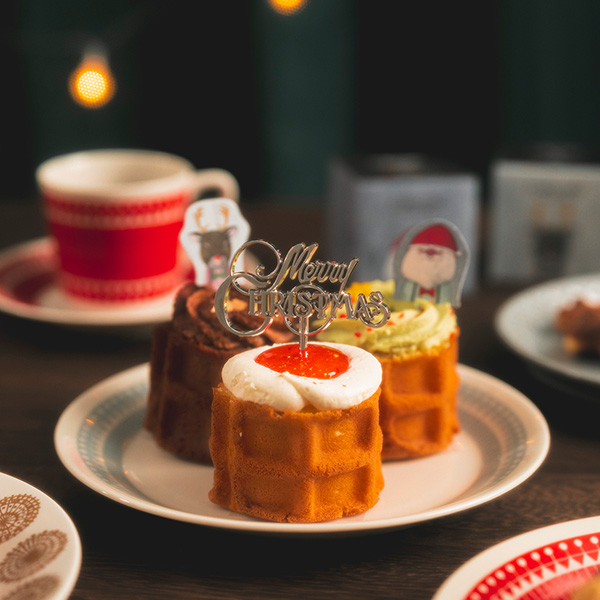 R.L waffle cake 3種のミニクリスマスケーキ 3種 各1個入【イオンのクリスマス】 商品画像2