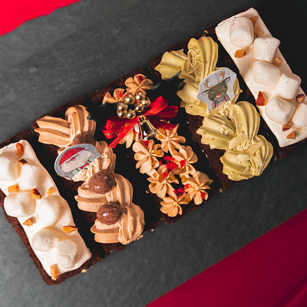 R.L waffle cake Xmasブラウニードルチェ 5個入【イオンのクリスマス】　商品画像2