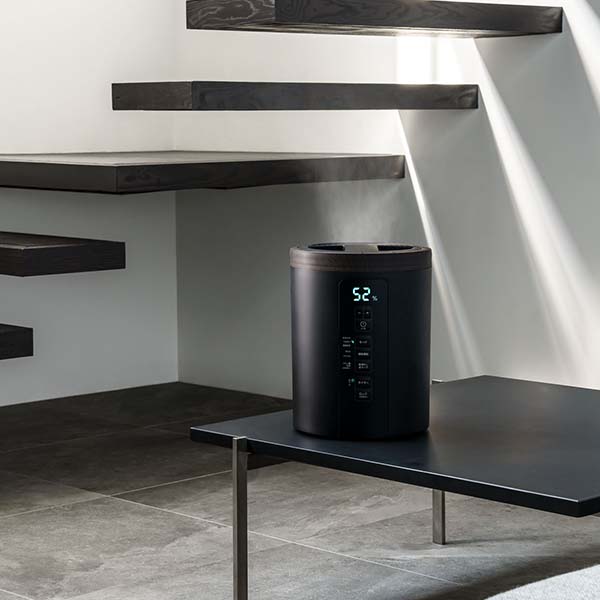 多機能スチーム加湿器「スチームポット」3L ブラック [ST-T2370BK]【雑貨】　商品画像2