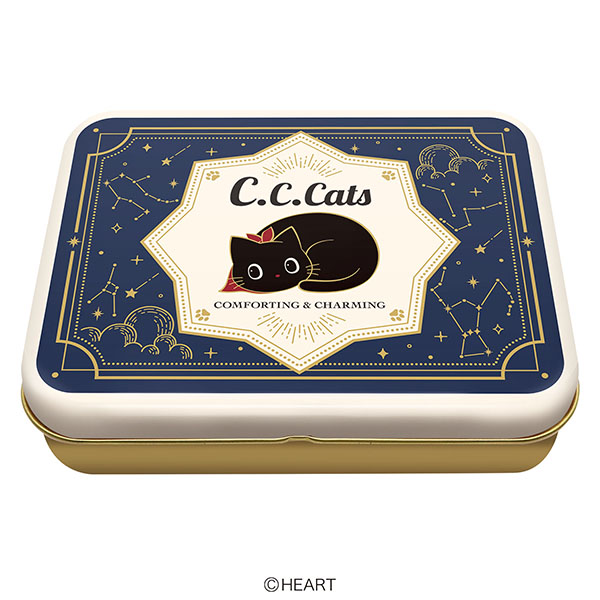 ハート C.C.キャッツチョコギフト缶 チョコレート菓子6個入り【お届け期間：1月15日〜2月21日】【バレンタイン】　商品画像2