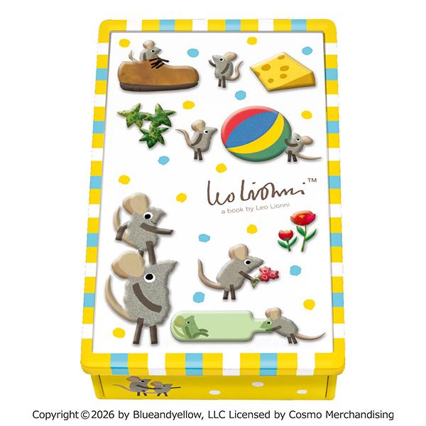 ハート レオ・レオニアート缶 チョコレート菓子8個入り【お届け期間：1月15日〜2月21日】【バレンタイン】　商品画像2