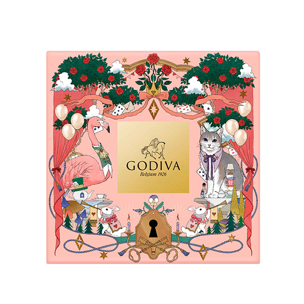 ゴディバ チョコレートアソート  チョコレート菓子4粒入【お届け期間：1月15日〜2月21日】【バレンタイン】　商品画像2