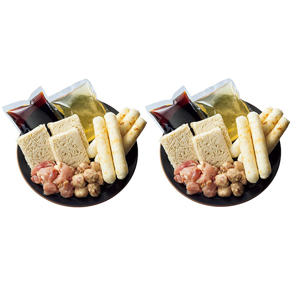 無限堂 稲庭うどん・きりたんぽ鍋 2個セット【おいしいお取り寄せ】　商品画像2