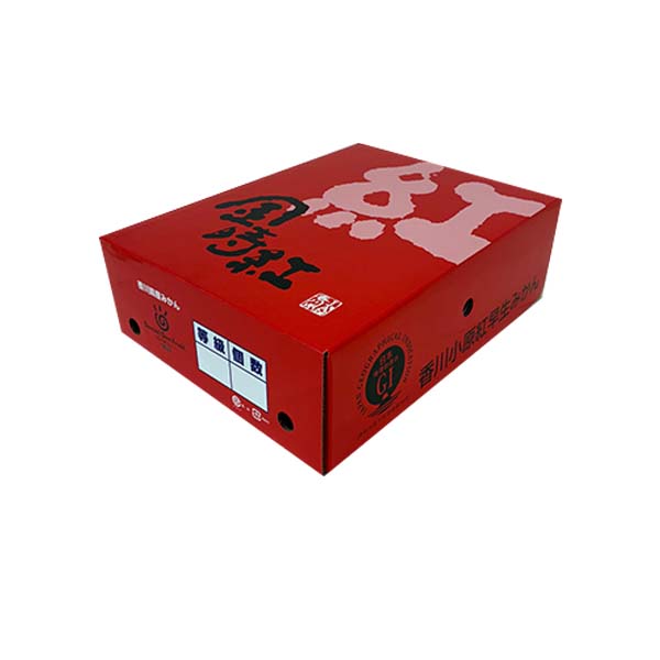 香川県産(JA香川県) 小原紅早生 金時紅 化粧箱入り 2.3kg【お届け期間：12月10日〜12月20日】【おいしいお取り寄せ】　商品画像2