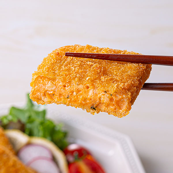 サーモンメンチカツ 12枚入×2【おいしいお取り寄せ】　商品画像2