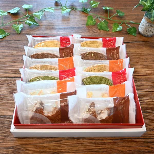 結バウムクーヘン カット12個入【おいしいお取り寄せ】　商品画像2