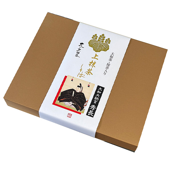 奈良 花の大和路 上抹茶そば 大和大納言秀長 茶そば160g×3、そばつゆ26g×6【春の贈りもの】【NN】 商品画像2