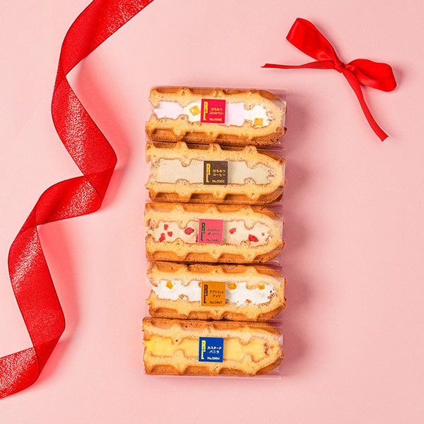 R.L waffle cake(エール・エル ワッフルケーキ) 季節のワッフルケーキ10個セット(母の日カード付き)【母の日】　商品画像2