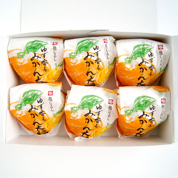 茨城 亀印製菓 ゆず香るみかん大福6個入り【KN】　商品画像2