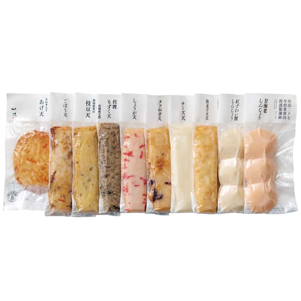 新潟 竹徳かまぼこ揚げ蒲鉾詰合せ 信濃【KN】 商品画像2