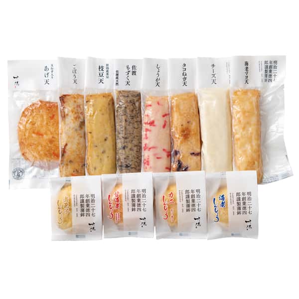 新潟 竹徳かまぼこ揚げ蒲鉾詰合せ 万代【KN】　商品画像2