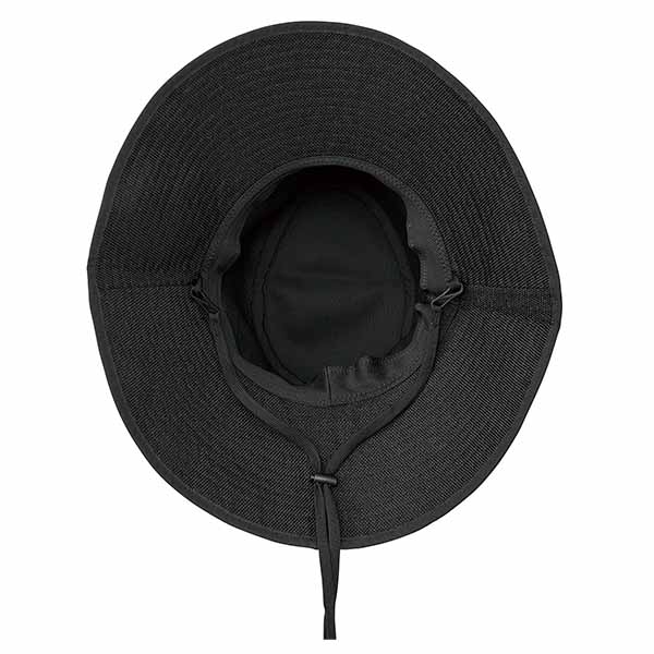 Sun Block LAB BEAUTY ツバ広ハイクハット ブラック【雑貨】　商品画像2