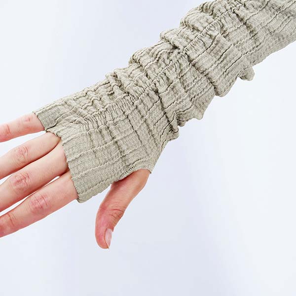 SunBlockLAB BEAUTY シャーリングアームカバー ベージュ【雑貨】　商品画像2