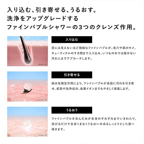 ReFa FINE BUBBLE U 白【雑貨】　商品画像2