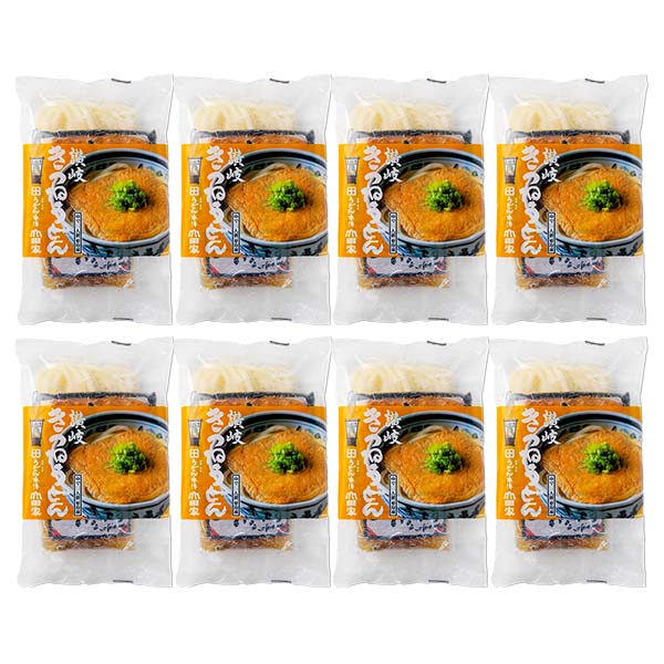 山田家 讃岐きつねうどん1食×8袋 (L8195)【サクワ】 商品画像2